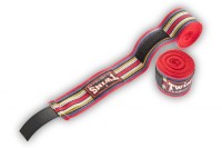 Owijki TWINS Bandaże Bokserskie CH-2 Czerwone 5m (bawełniane)