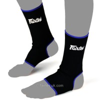FAIRTEX Ściągacze Elastyczne Na Kostkę Czarno-Niebieskie