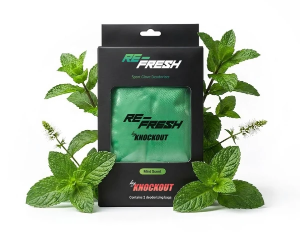 RE-FRESH Pochłaniacze Wilgoci / Odświeżacze do Rękawic Bokserskich Miętowe (2 szt.)