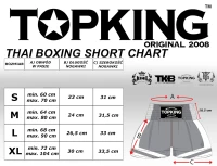 TOP KING Spodenki Muay Thai TKTBS-257