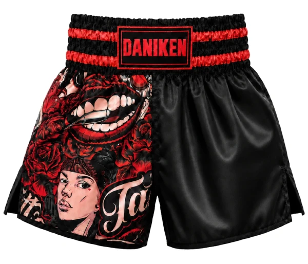 DANIKEN Spodenki do Kickboxingu / Muay Thai PRIME TATTOO v2