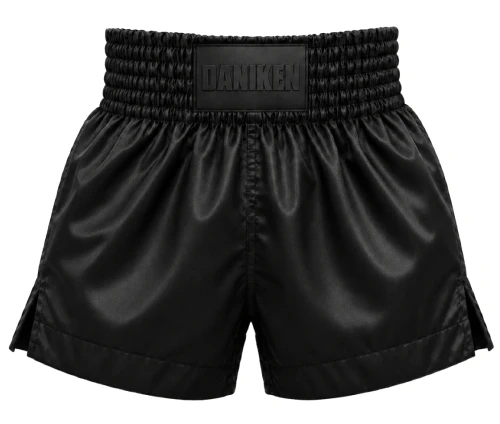 DANIKEN Spodenki do Kickboxingu / Muay Thai ESSENTIAL Czarne