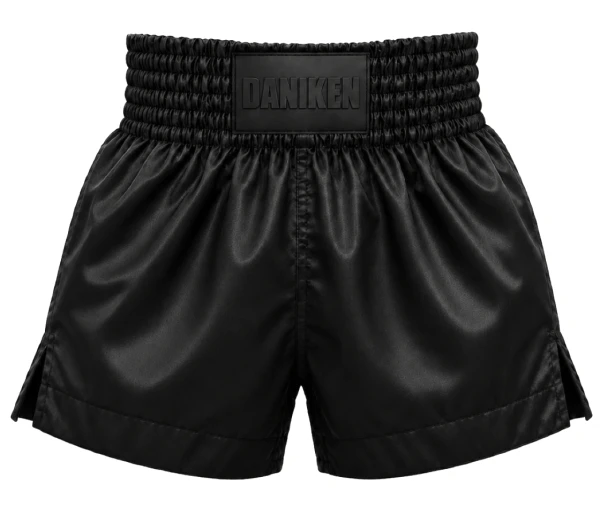 DANIKEN Spodenki do Kickboxingu / Muay Thai ESSENTIAL Czarne
