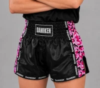 DANIKEN Spodenki do Kickboxingu / Muay Thai SPECIAL CAMO Różowe