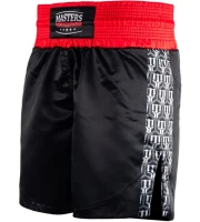 MASTERS Spodenki do Kick Lightu HEXAGON Czarne WAKO