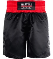 MASTERS Spodenki do Kick Lightu HEXAGON Czarne WAKO