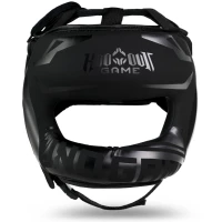 GROUND GAME Kask Bokserski Sparingowy z Osłoną Nosa STRIPE BLACK