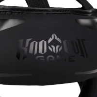 GROUND GAME Kask Bokserski Sparingowy z Osłoną Nosa STRIPE BLACK