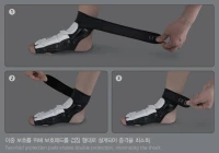 MOOTO Ochraniacze Stóp EXTERA 2 - Stópki do Taekwondo WT