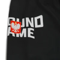 GROUND GAME Spodenki MMA Podwójne 2w1 Polska 3.0 Czarne