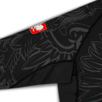 GROUND GAME Rashguard MMA Polska 3.0 Czarny Długi Rękaw