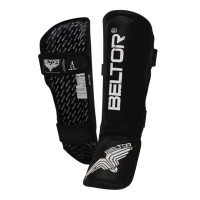 BELTOR Ochraniacze Piszczeli i Stopy Pro Czarne