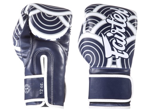 FAIRTEX Rękawice Bokserskie BGV14 Kanegawa Granatowo-Białe
