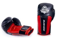 BUSHIDO Rękawice Bokserskie DBX Czerwono-Czarne