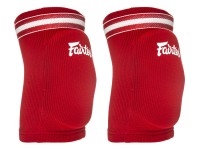 FAIRTEX Ochraniacze Łokci do Muay Thai 'Competition' Profilowane Czerwone