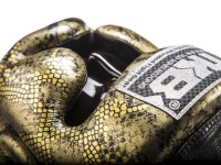 TOP KING Kask Bokserski Snake Skin TKHGSS-02BK_GD Złoty