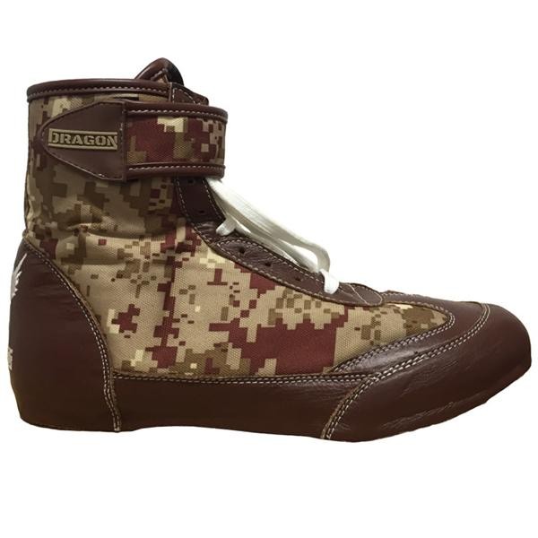 DRAGON Buty Bokserskie Za Kostkę CAMO (Model A)