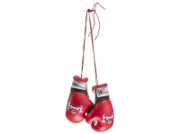 TOP KING Mini Rękawice Bokserskie - Zawieszki 03 Czerwone