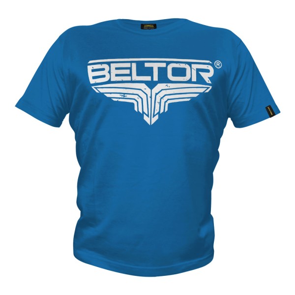 BELTOR T-shirt Fight Brand Classic Niebieski