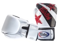 FAIRTEX Rękawice Bokserskie BGV1-N Nation Print Białe