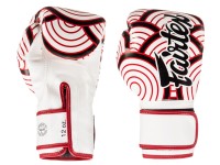 FAIRTEX Rękawice Bokserskie BGV14 Kanegawa Biało-Czerwone
