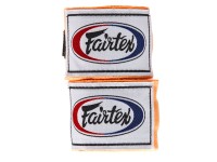 Owijki FAIRTEX Bandaże Bokserskie HW2 Pomarańczowe 4,5m (elastyczne)