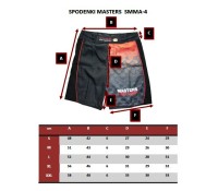 MASTERS Spodenki MMA SMMA-4