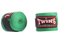 Owijki TWINS Bandaże Bokserskie CH-1 Zielone 5m (bawełniane)