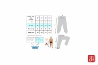 BUSHI Spodnie Kung-Fu Bawełniane