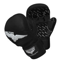 BELTOR Rękawice MMA / Krav Maga Sparingowe Training Czarne