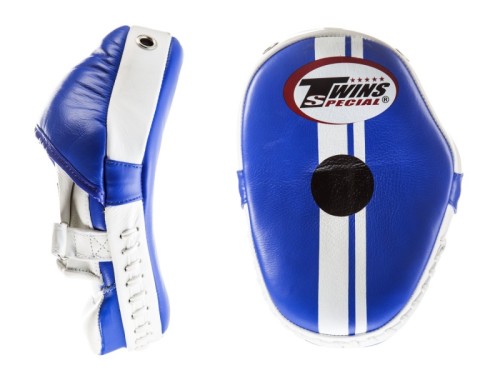 TWINS SPECIAL Łapy Trenera Profilowane PML-14 Niebiesko-Białe