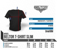 BELTOR T-shirt Jiu Jitsu (Slim Fit)