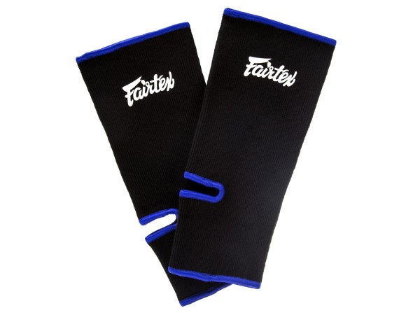 FAIRTEX Ściągacze Elastyczne Na Kostkę Czarno-Niebieskie
