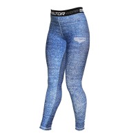 BELTOR Legginsy Damskie Blue Jeans