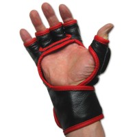 TOP FIGHTER Rękawice MMA Czarne