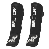 BELTOR Ochraniacze Piszczeli i Stopy Pro Czarne