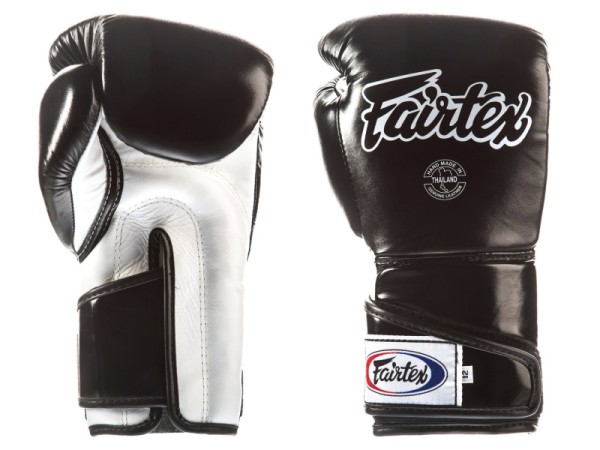 FAIRTEX Rękawice Bokserskie BGV6 Angular Sparring Czarno-Białe
