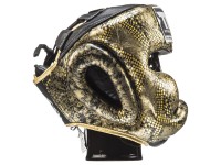 TOP KING Kask Bokserski Snake Skin TKHGSS-02BK_GD Złoty