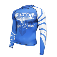 BELTOR Rashguard MMA Predator Niebiesko-Biały