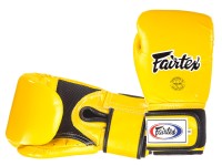 FAIRTEX Rękawice Bokserskie BGV1-B Żółte z Siateczką