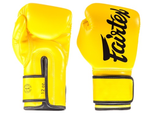 FAIRTEX Rękawice Bokserskie BGV14 Żółte