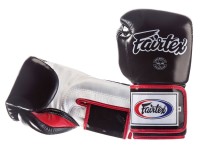 FAIRTEX Rękawice Bokserskie BGV5 Super Sparring Czarno-Biało-Czerwone