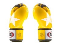 FAIRTEX Rękawice Bokserskie BGV1-N Nation Print Żółte