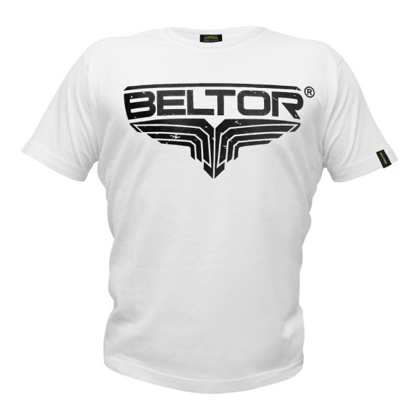 BELTOR T-shirt Fight Brand Classic Biały