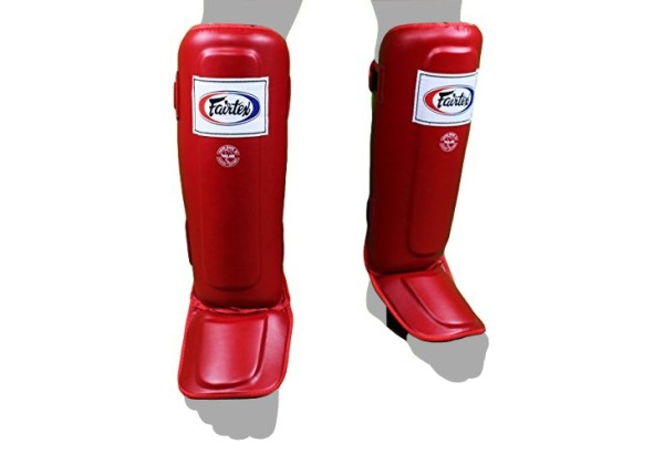 FAIRTEX Ochraniacze Piszczeli i Stopy SP3 Double Padded Czerwone