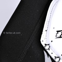 FAIRTEX Ochraniacze Piszczeli i Stopy SP6 Neoprene do MMA Biało-Czarne