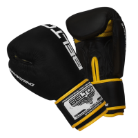 BELTOR Rękawice Bokserskie Sparring Czarne
