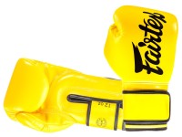 FAIRTEX Rękawice Bokserskie BGV14 Żółte