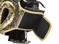TOP KING Kask Bokserski Snake Skin TKHGSS-02BK_GD Złoty