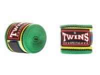 Owijki TWINS Bandaże Bokserskie CH-2 Zielone 5m (bawełniane)